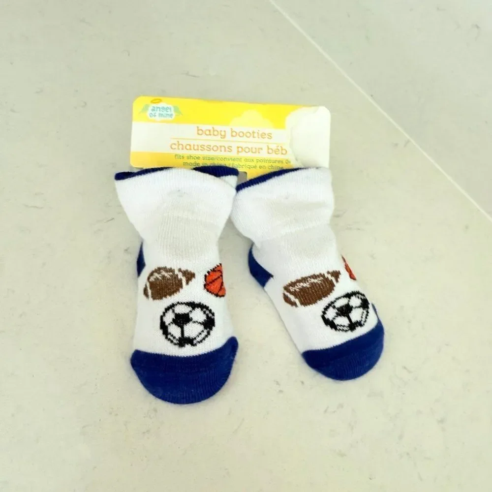 Angel of Mine Baby Booties Socks -‎ Newborn 0+ Months sports
